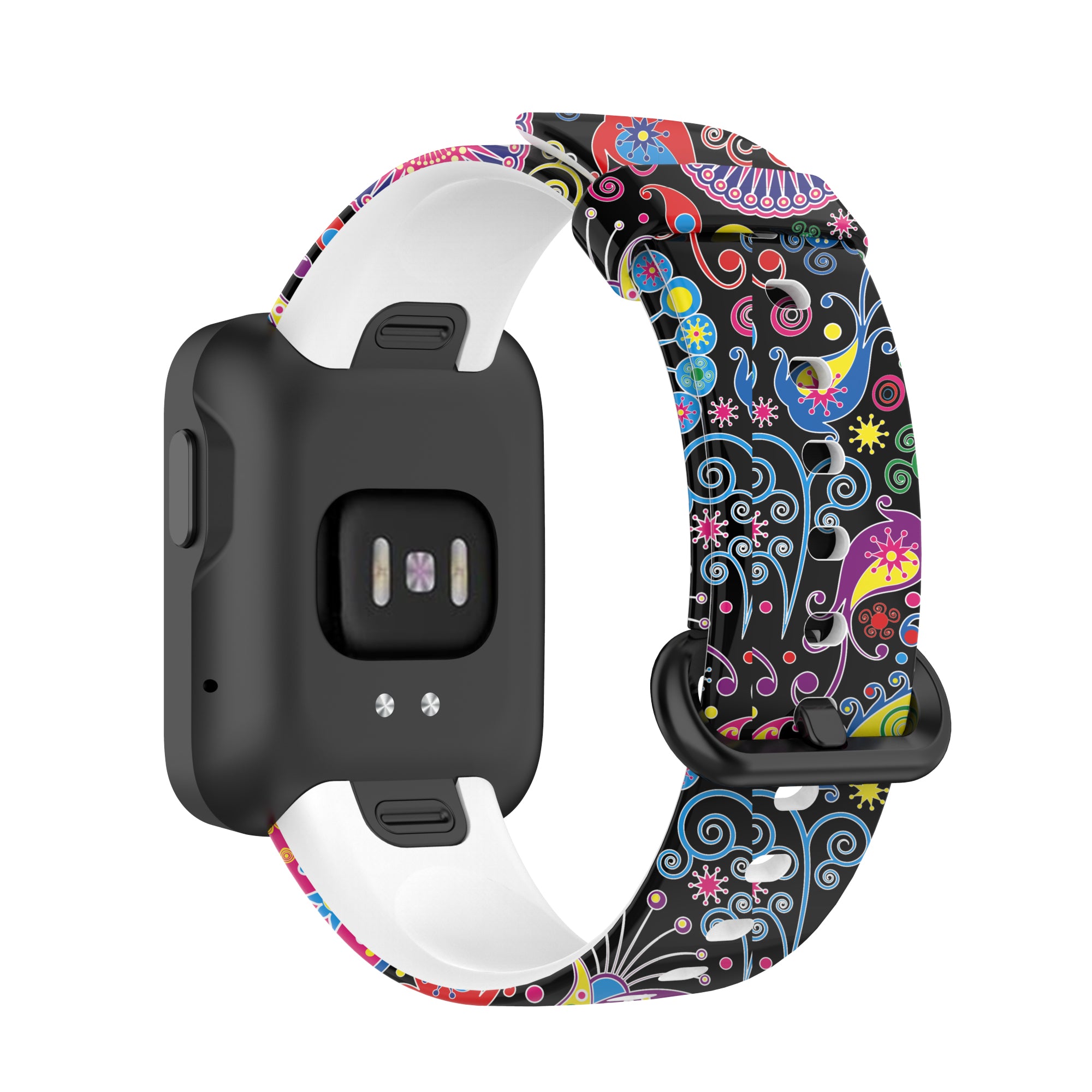 Mønstertrykt urrem Silikone Justerbar Smart Watch-rem til Xiaomi Redmi Watch Mi Watch Lite Mønstertrykt urrem Silikone Justerbar Smart Watch-rem til Xiaomi Redmi Watch Mi Watch Lite